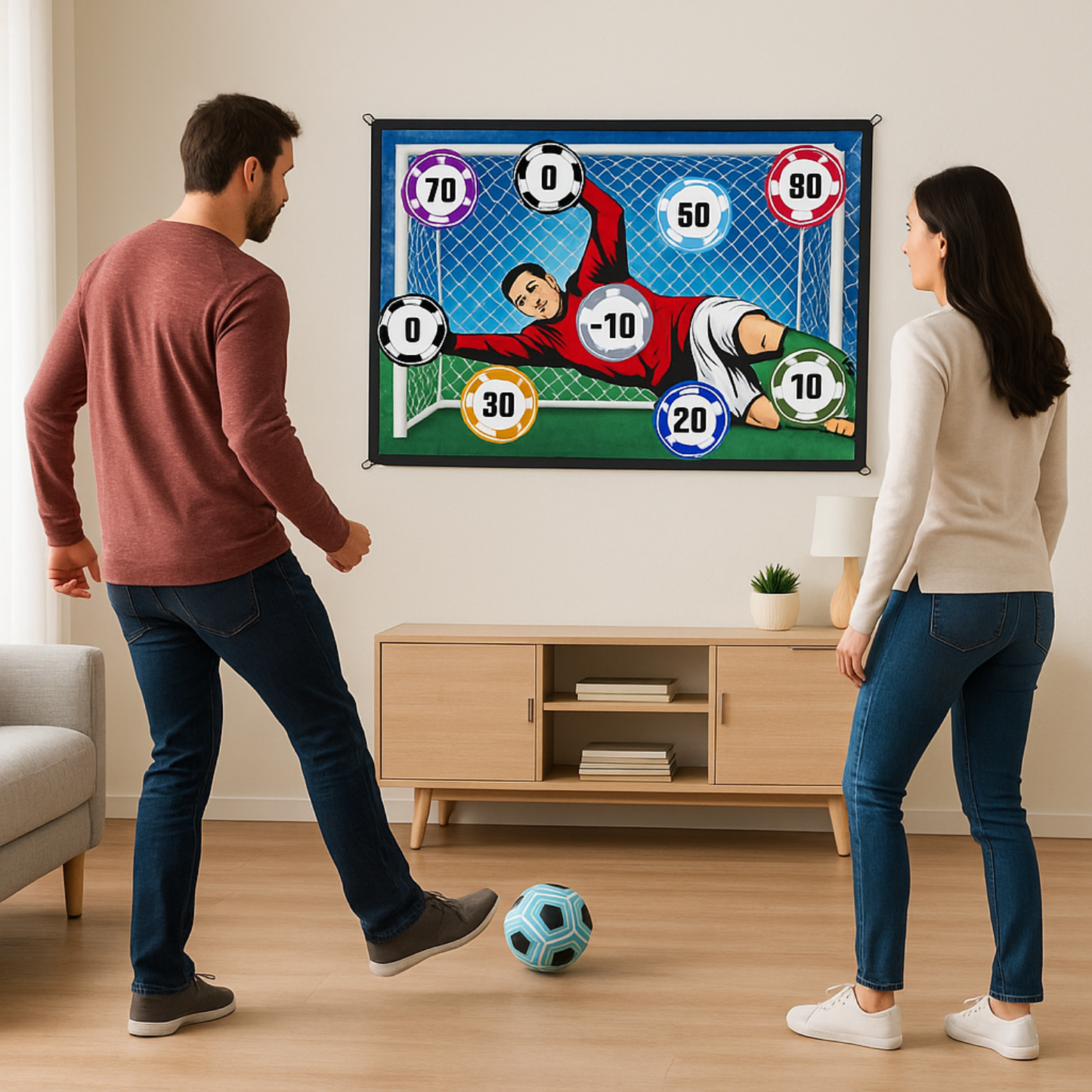 Zamoveki SkillZone - Football Target Game 🔥 NEW YEAR SALE! 🔥